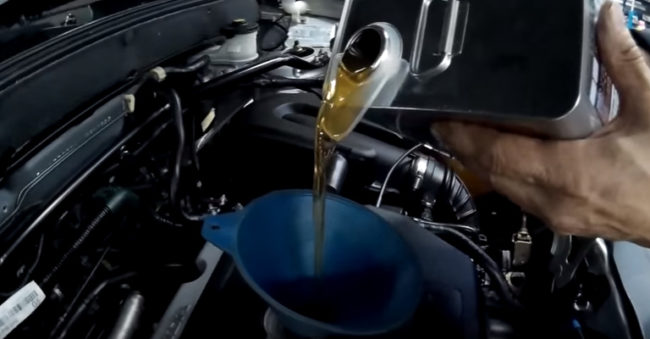 Замена масла в двигателе Хонда СРВ