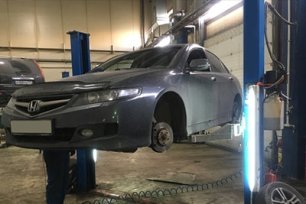 диагностика рулевого управления хонда аккорд
